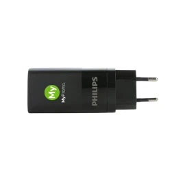 USB wall charger | Philips | ABS | 65W | 3-port USB