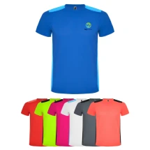 Roly sport-T-shirt | Polyester 130g/m² | Unisex | 3D mesh stof aan de achterkant