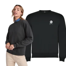 Pull col rond Roly | Coton & polyester | 280 g/m² | Unisexe