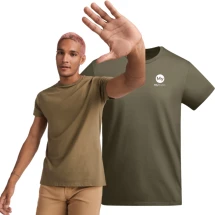 T-shirt da uomo Roly | 100% cotone biologico | 175 g/m² | Manica corta