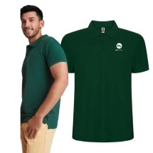 Roly polo shirt | Cotton and polyester 190 g/m2 | For men | Short-sleeve | With 3-button placket