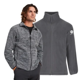 Roly Jas met volledige rits | 100% Polyester | Hooggevoerde kraag | Voor heren