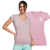 Roly T-shirt | Cotton | V-neck | For women