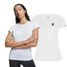 T-shirt de sport Roly | 50% polyester recyclé & polyester | Col ras du cou | Pour femmes