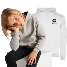 Sweat à capuche Roly | Coton & polyester | Pour enfants