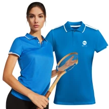 Polo de sport Roly | Polyester recyclé 140g/m² | Pour femmes | Détails dans les manches
