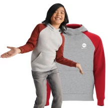 Sweat à capuche Roly | Coton et polyester 280 g/m² | Pour enfants | Bicolore