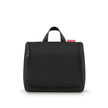 reisenthel® toiletbag XL | Poliéster | Múltiples compartimentos con cremallera | Con asa para colgar y espejo