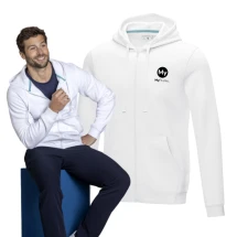 Sweatshirt mit Kapuze | Bio-Baumwolle und recyceltes Polyester | Herren | Umweltfreundlich