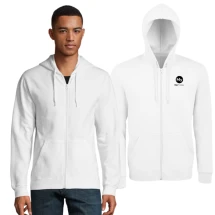 Sweat à capuche à fermeture éclair SOL'S | Coton 260 g/m² et polyester | Poche kangourou