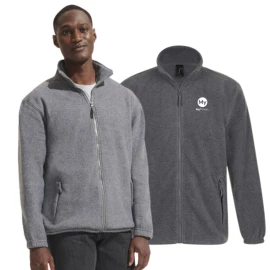 Veste en polaire SOL'S | Polyester 300 g/m² | Pour hommes | Avec 2 poches à fermeture éclair