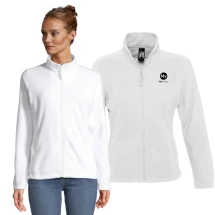 Sweat polaire SOL'S | Polaire 300g/m² & polyester | Pour femmes | 2 poches zippées | Durable