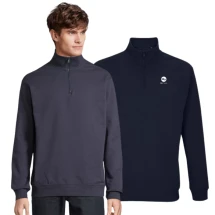 Sweat SOL'S | Coton 280 g/m² et polyester recyclé | Unisexe | Col à fermeture éclair