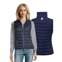 Doudoune sans manche SOL'S | Polyamide | Pour femmes | Incl. 2 poches | Fermeture éclair assortie à la doublure