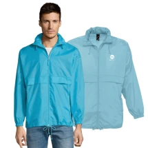 Cortavientos SOL'S | Poliamida 210 g/m² | Unisex | 2 bolsillos con cremallera