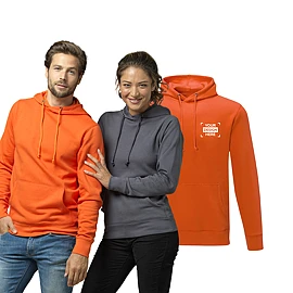 Sweat à capuche hommes | Coton et polyester | Cordon de serrage dans la capuche | Poche kangourou