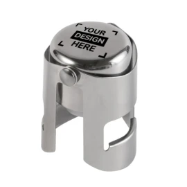 Tapón de vino | Acero inoxidable | Silicona