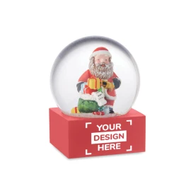 Snow ball | Glass & polyresin | 6,5x6,5x8 cm | Full colour print