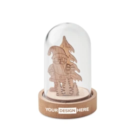 Christmas Led decoration | MDF and PET case | Santa Claus