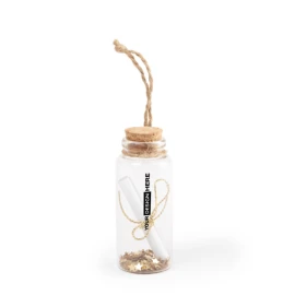 Christmas wish bottle | Glass | 7,4 cm