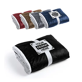 Deken | Koraal fleece 380g/m² | 125x160cm | Donkere kleuren