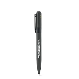 Bolígrafo | 60% metal reciclado | Tinta negra | Mecanismo giratorio