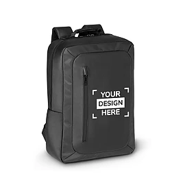 Laptop backpack | Recycled polyester 600D | 14 L | 15" laptop compartment | 28x40x11 cm | Water-resistant