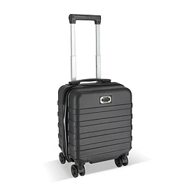 Valise sous siège | ABS et polyester 210D | 39x30,5x20 cm | Serrure à combinaison | Support téléphone