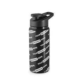 Gourde de sport | Aluminium 90% recyclé | 660 ml | Bouchon rabattable