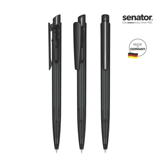 Senator Pen | Dart clear | Transparent | zwart
