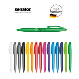 Twist-action ballpoint pen | with "Bridge Polished" print | Glossy | Opaque barrel