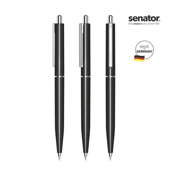 Senator pen | Metaal | Klassiek | Gepolijste punt | Gemaakt in Duitsland | zwart
