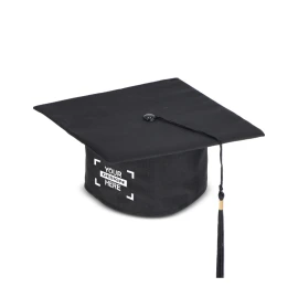 Graduation cap | Classic style | Customisable front panel