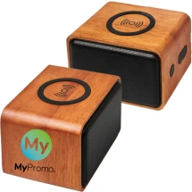 Luidspreker | Kunststof & Hout | Incl. draadloos opladen pad