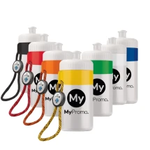 Sportfles | BPA vrij Opvouwbare fles | 500 ml | Met rand