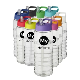 Single-wall sports bottle | PET Plastic | 750 ml | Spout lid