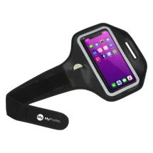 Smartphone armband | Neopreen | Transparante hoes