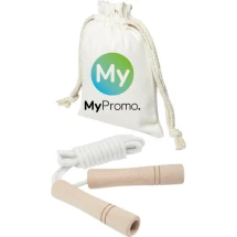 Springseil aus Holz | Baumwolle | 310 cm