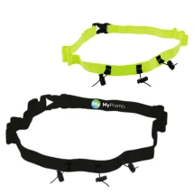 Running-Startnummerngürtel | Polyester | 90x2,5 cm | Vollfarbdruck