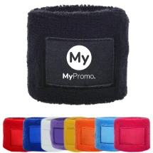 Polsband | Katoen en elastaan | 6x8 cm | Snelle absorptie | Met label