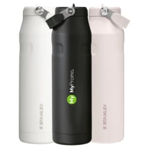 Stanley IceFlow™ 2.0 Trinkflasche | Recycling-Edelstahl | Mit Klappstrohhalm | 1,06L | Federleicht