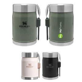 Stanley Legendary thermos voedselpot | Gerecycled roestvrij staal | Met spork | 400ml | Hoge kwaliteit