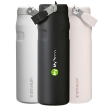 Stanley IceFlow™ 2.0 waterfles | Gerecycled roestvrij staal | 700ml | Met klaprietje | Lichtgewicht