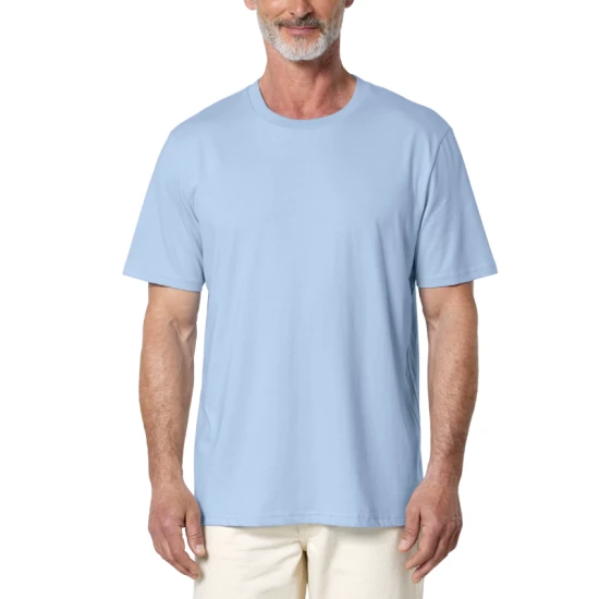 Stanley/Stella t-shirt | biologisch katoen 180 g/m² | unisex medium fit | duurzaam | Babyblauw