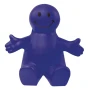 Smiley stress ball & phone holder | PU | 90x105x80mm | Full-color print