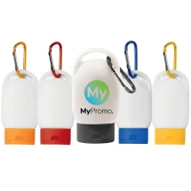 Zonnebrandcrème | Kunststof | SPF25 | 30ml | Met karabijnhaak