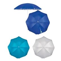 Strandparasol | Polyester | Ø 150 cm | Met binnenbescherming