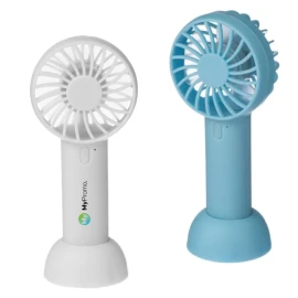 Elektrischer Ventilator | PP & ABS | 600mAh | Type-C Ladeanschluss | 3 Geschwindigkeitsstufen