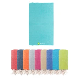 Toalla | Algodón reciclado 180 g/m² y rPET | 170x90 cm | Sostenible