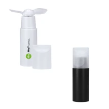 Ventilator | Kunststoff | Faltbare Ventilatorblätter | Batterieantrieb (2x AAA, nicht enthalten)